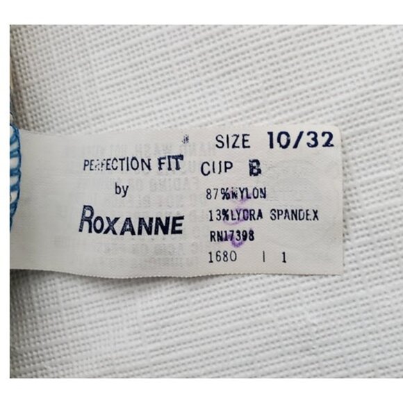 Vintage PERFECTION FIT by ROXANNE One-Piece Swimsuit Bold Tropical Print Size S - Picture 14 of 15